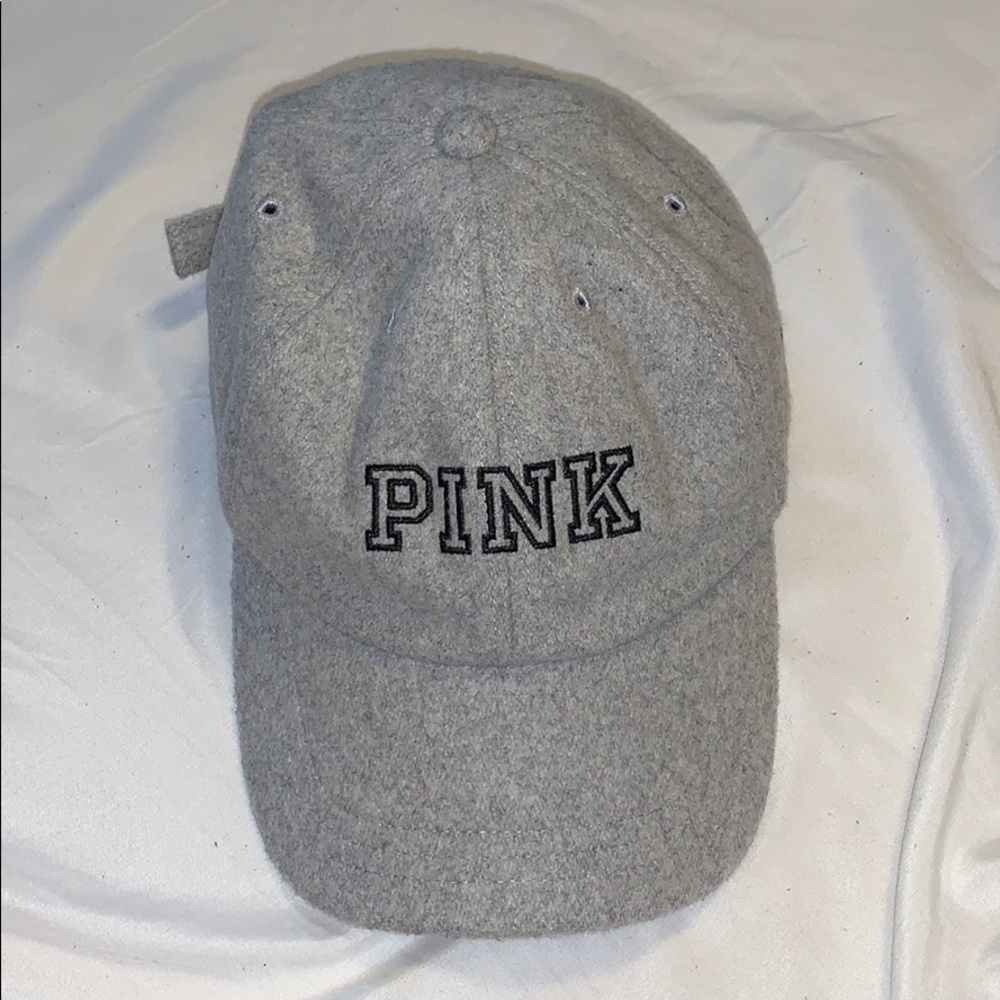 pink wool hat